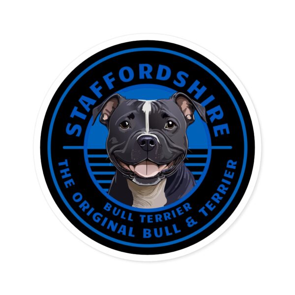The Original Bull and Terrier bb Round Stickers, IndoorOutdoor - Image 7