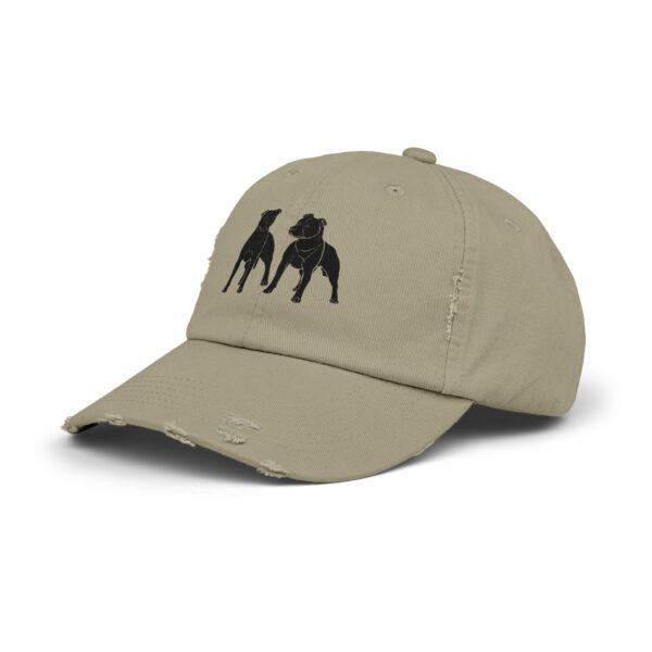 Stafford Minimalist Unisex Distressed Cap - Image 10