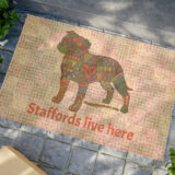 Staffords Live Here Coir Door Mat - Image 4