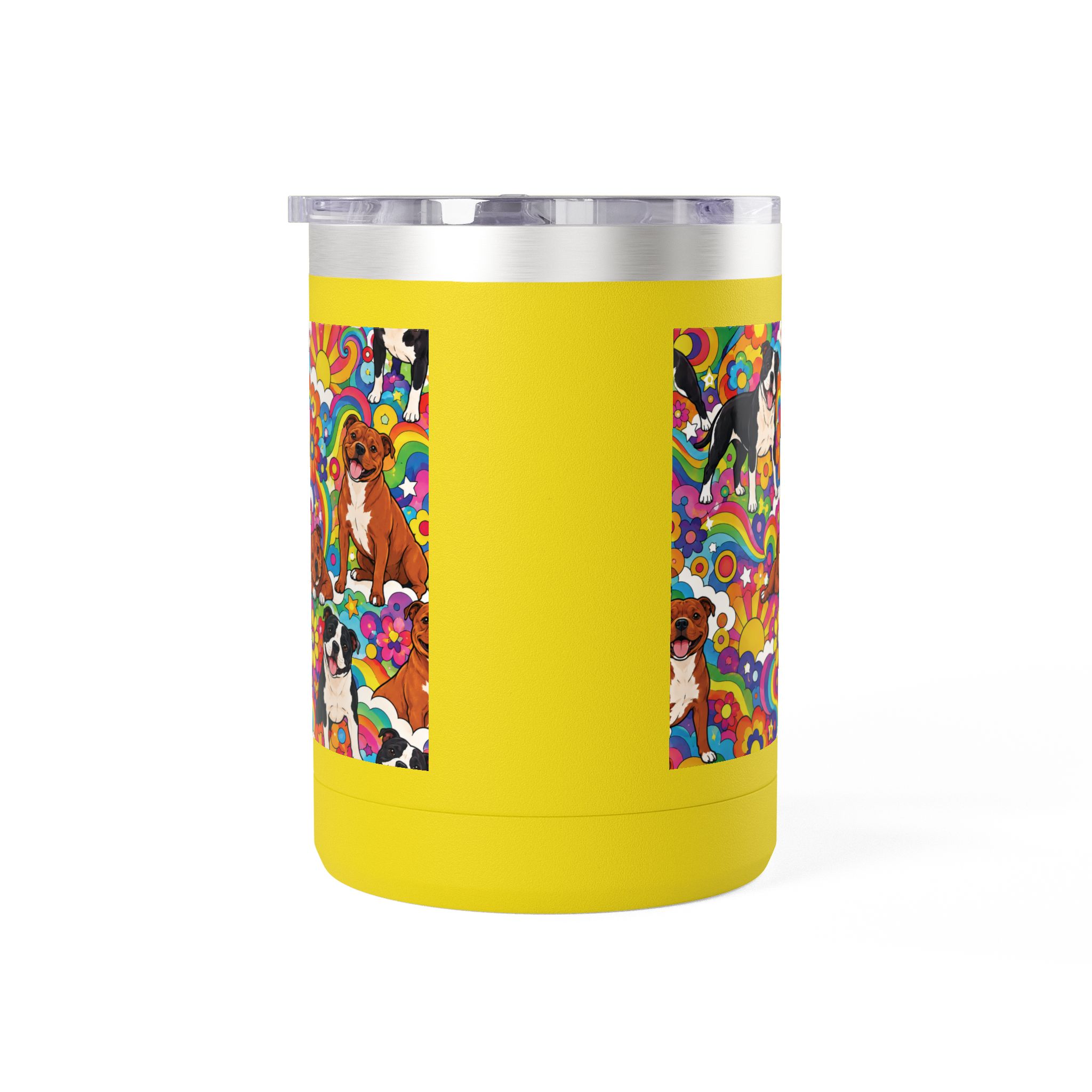 Peter Max Inspired Stafford Coffee Mug Tumbler, 15oz - Image 2