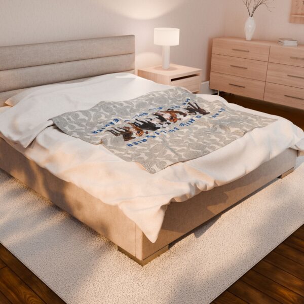 Stafford Velveteen Plush Blanket - Image 4