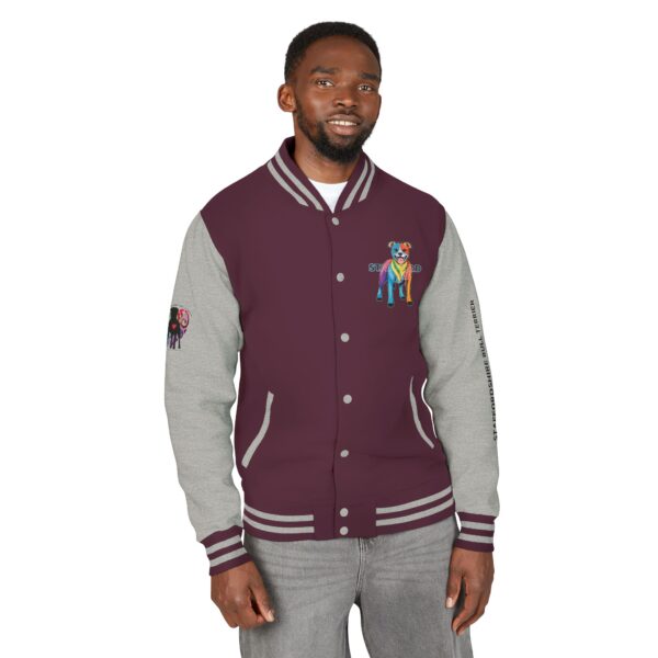 Unisex Heavyweight Letterman Jacket - Image 17