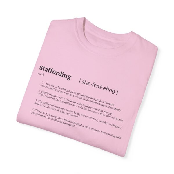 Staffording definition Unisex Garment-Dyed T-shirt - Image 23