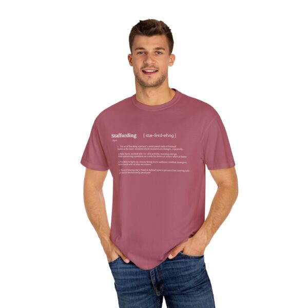 Staffording definition Unisex Garment-Dyed T-shirt - Image 48