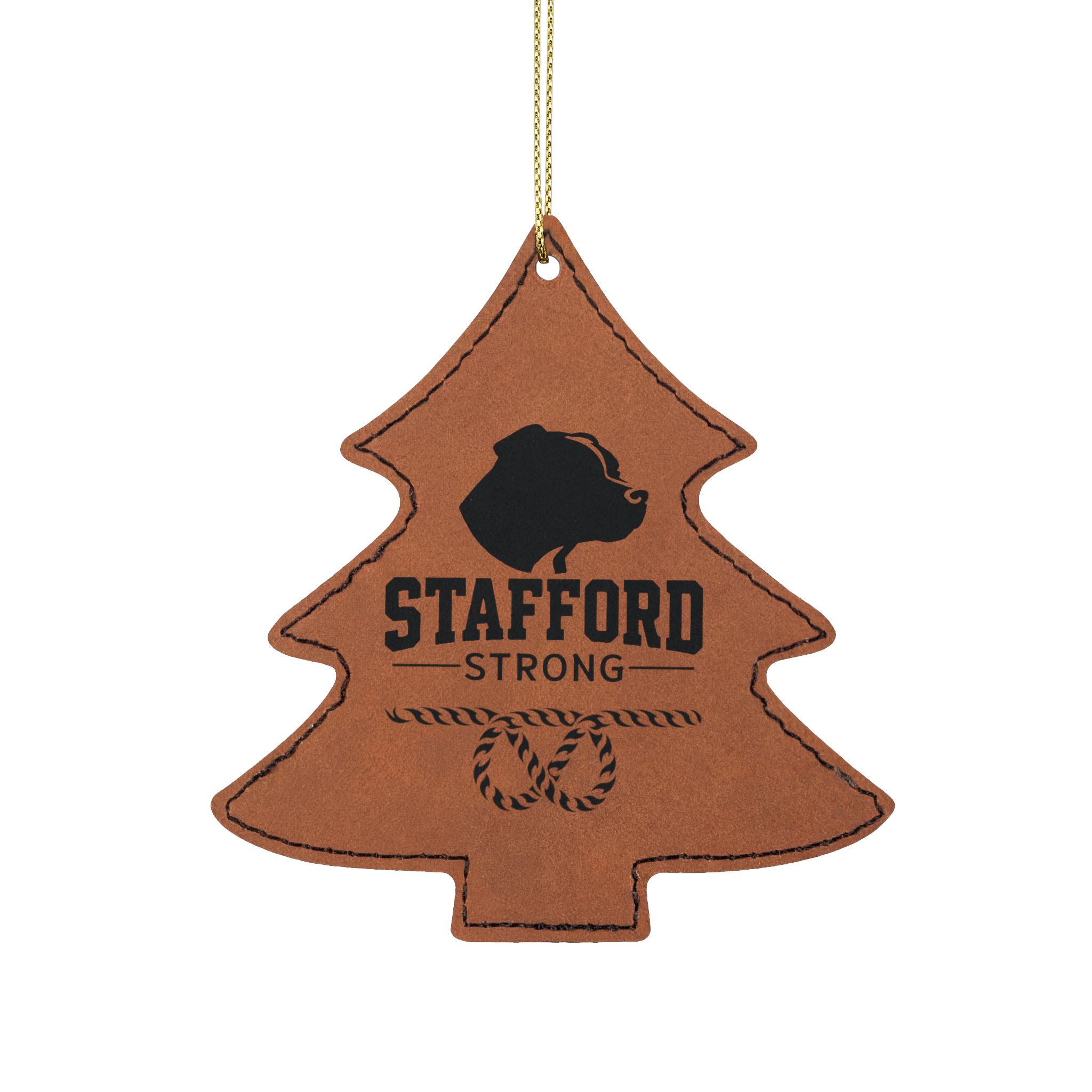 Stafford Strong Leatherette Ornament, 3 Shapes (Engraving) - Image 33