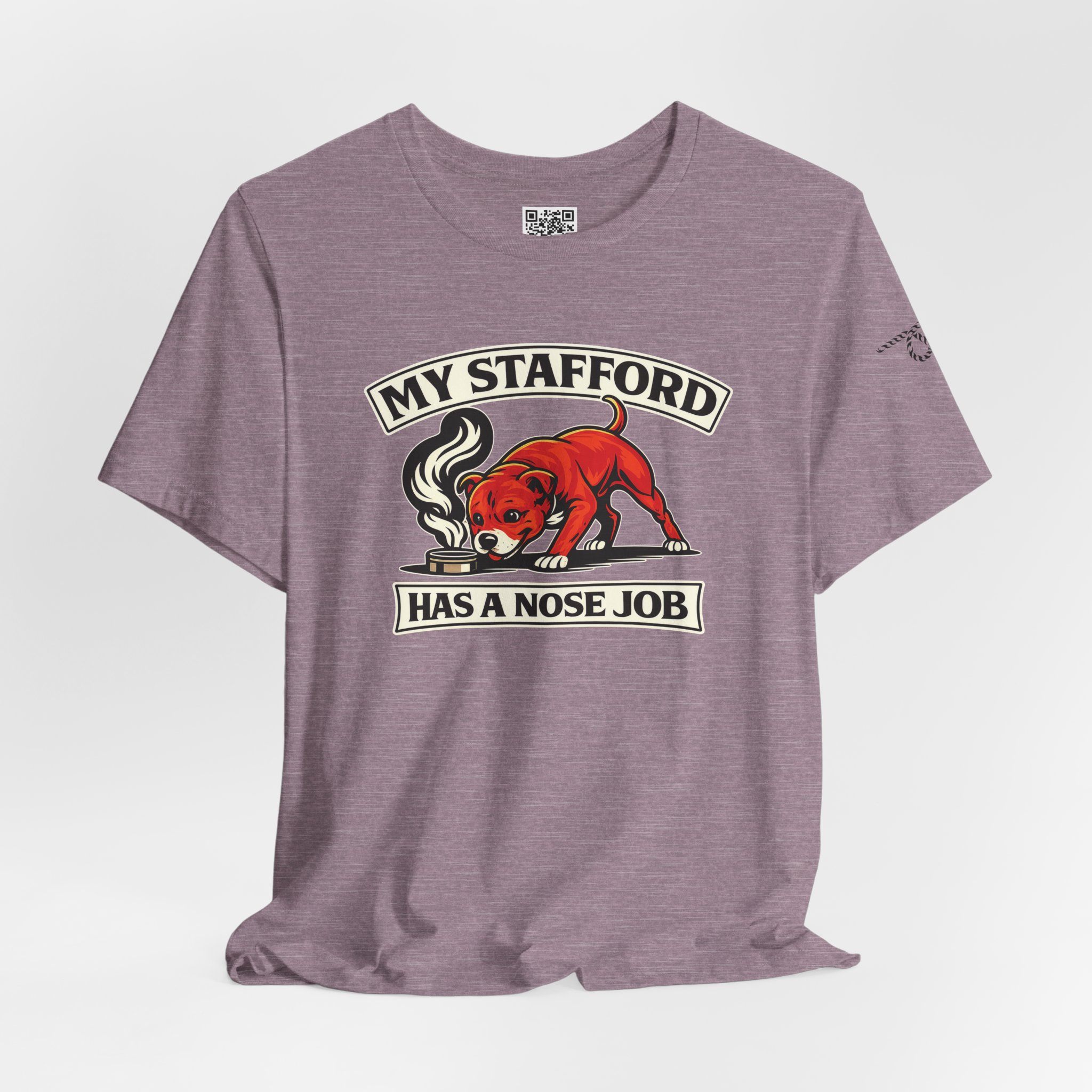 My Stafford Has A Nose Job T‑Shirt by TSK - Image 4