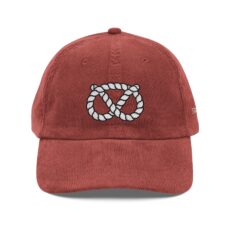 STAFFORD KNOT EMBROIDERED Vintage Corduroy Cap