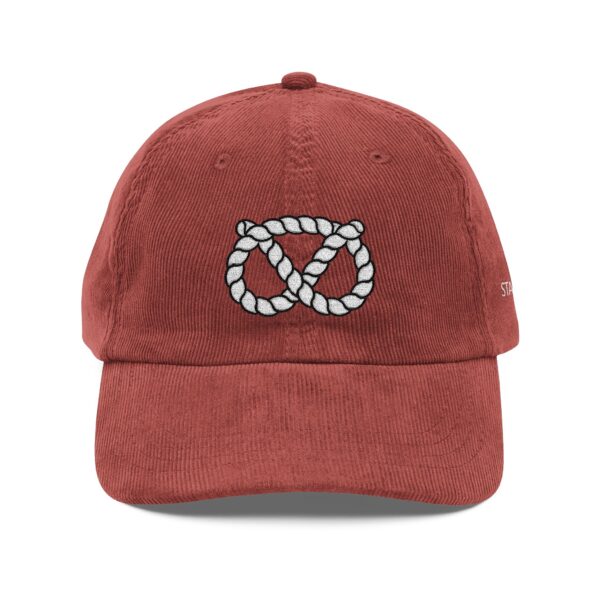 STAFFORD KNOT EMBROIDERED Vintage Corduroy Cap