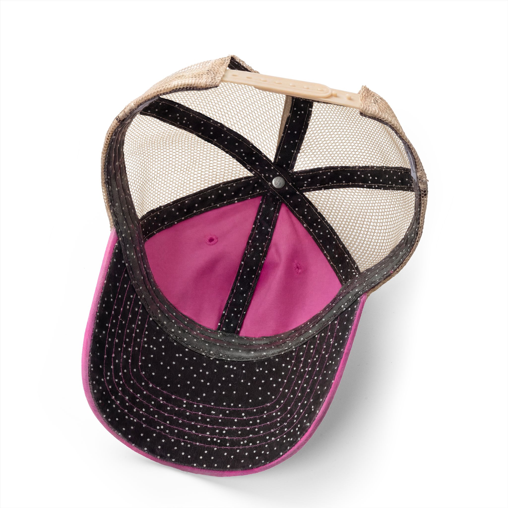 STAFFORD Women's Washed Mesh-Back Cap with pattern under bill - Image 12