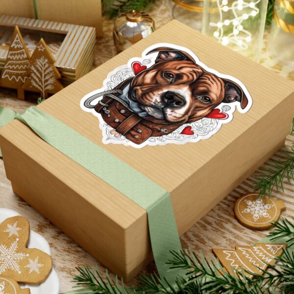 Red Stafford Kiss-Cut Stickers - Image 9