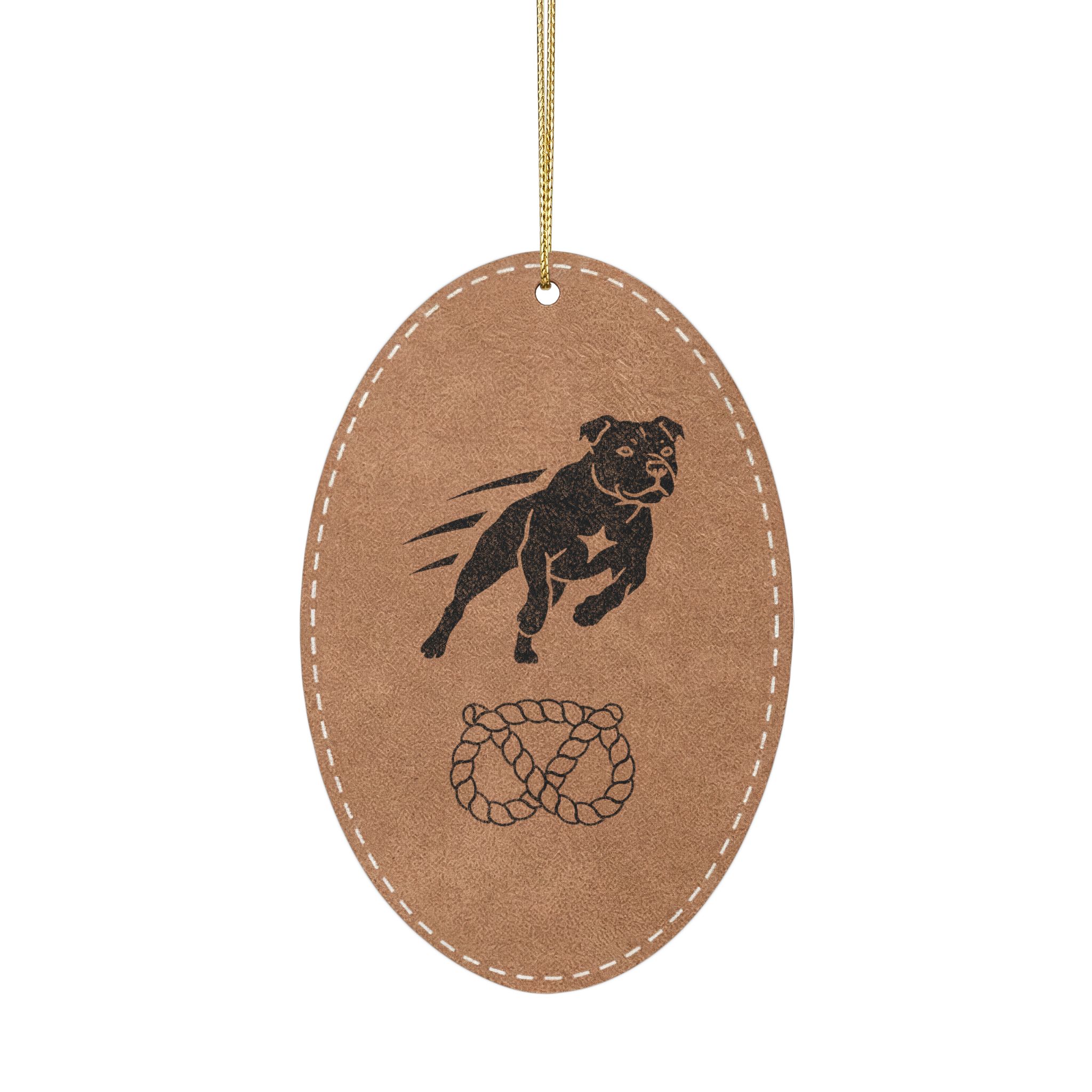 Stafford Strong Leatherette Ornament, 3 Shapes (Engraving) - Image 2