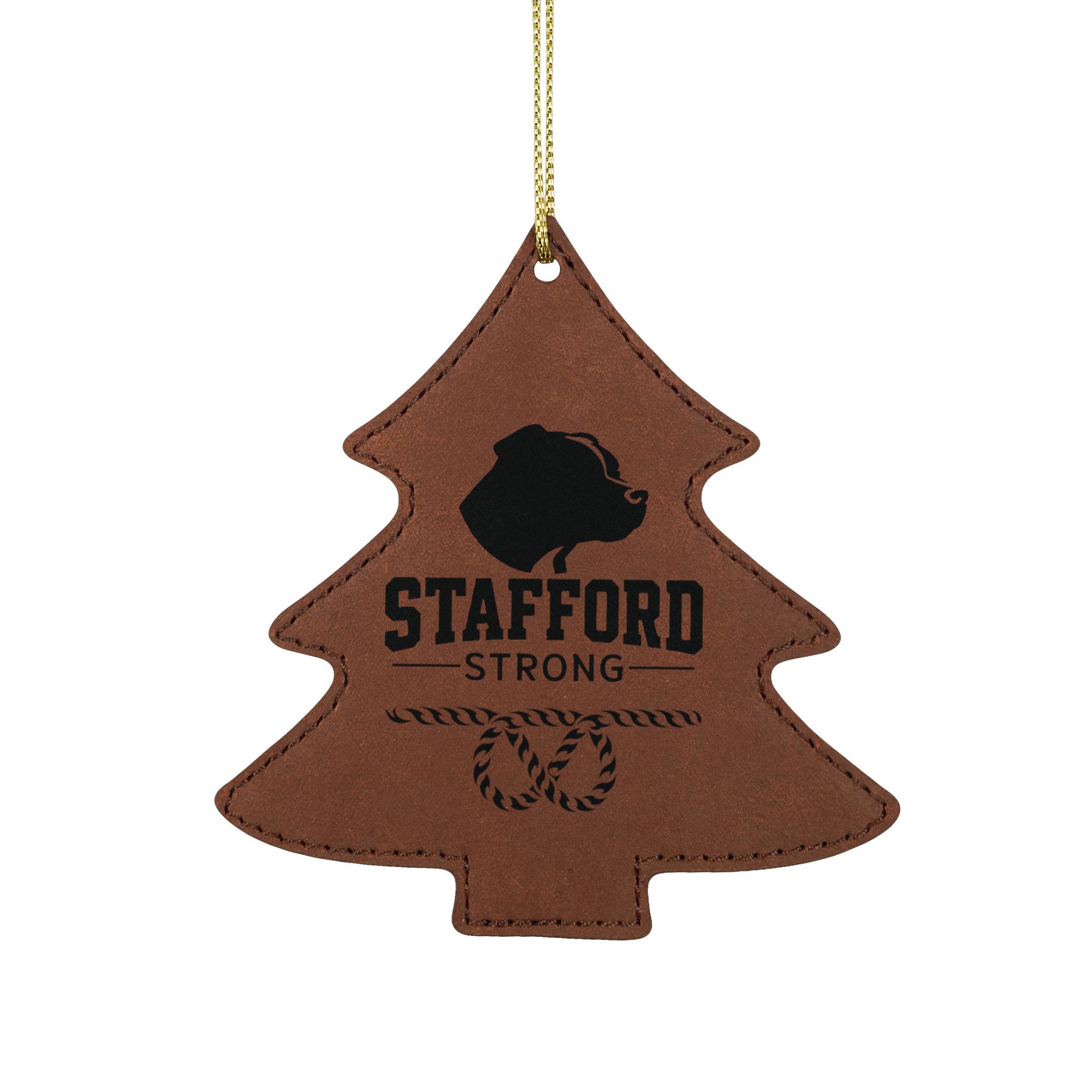 Stafford Strong Leatherette Ornament, 3 Shapes (Engraving) - Image 37