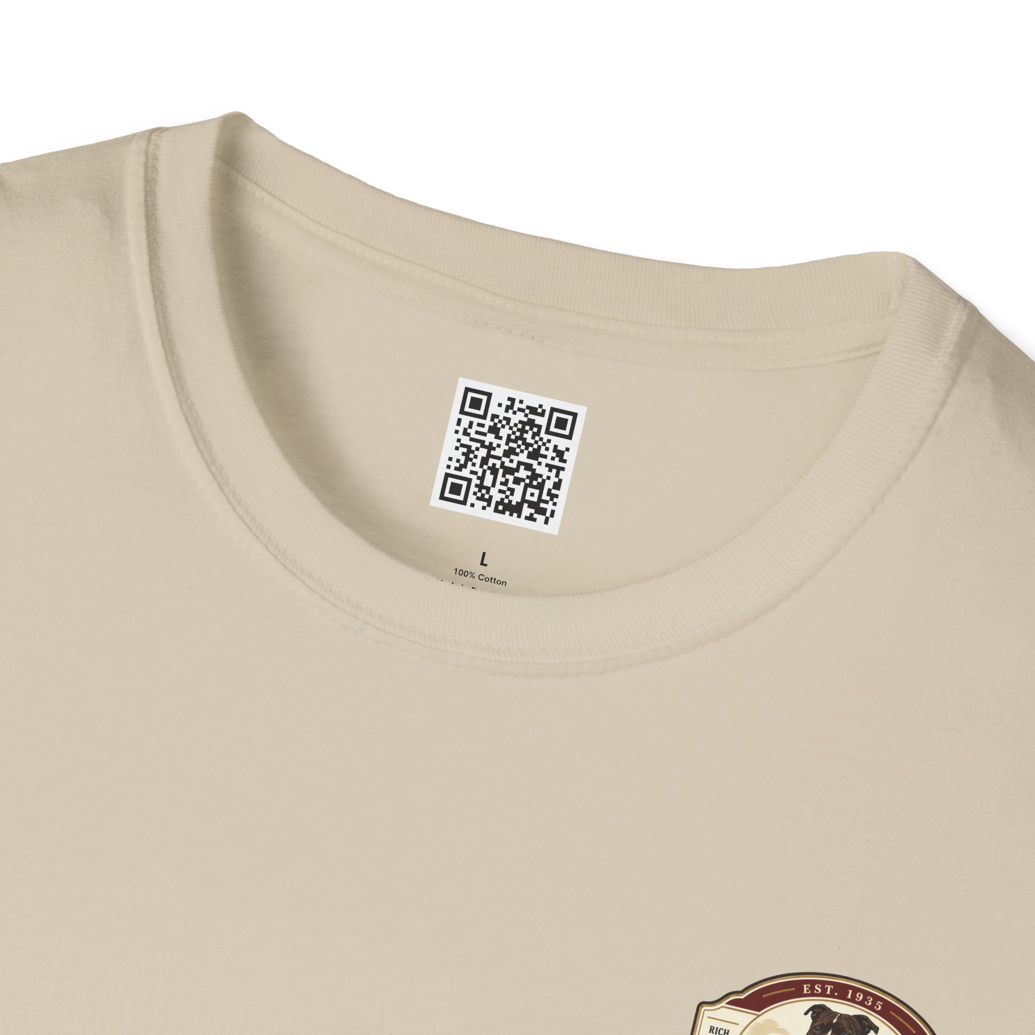 Vintage Beer Label - Stafford Softstyle T-Shirt - Image 13