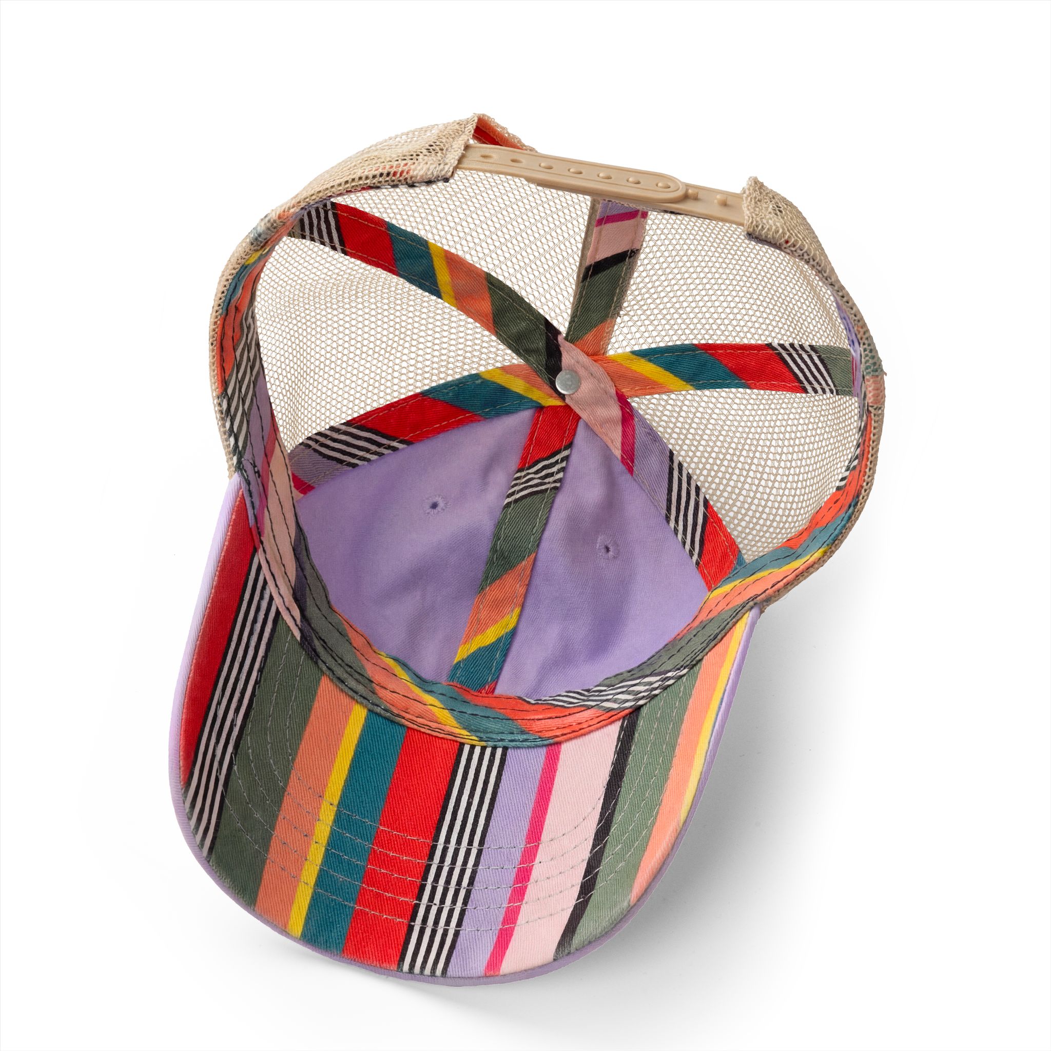 STAFFORD Women's Washed Mesh-Back Cap with pattern under bill - Image 6