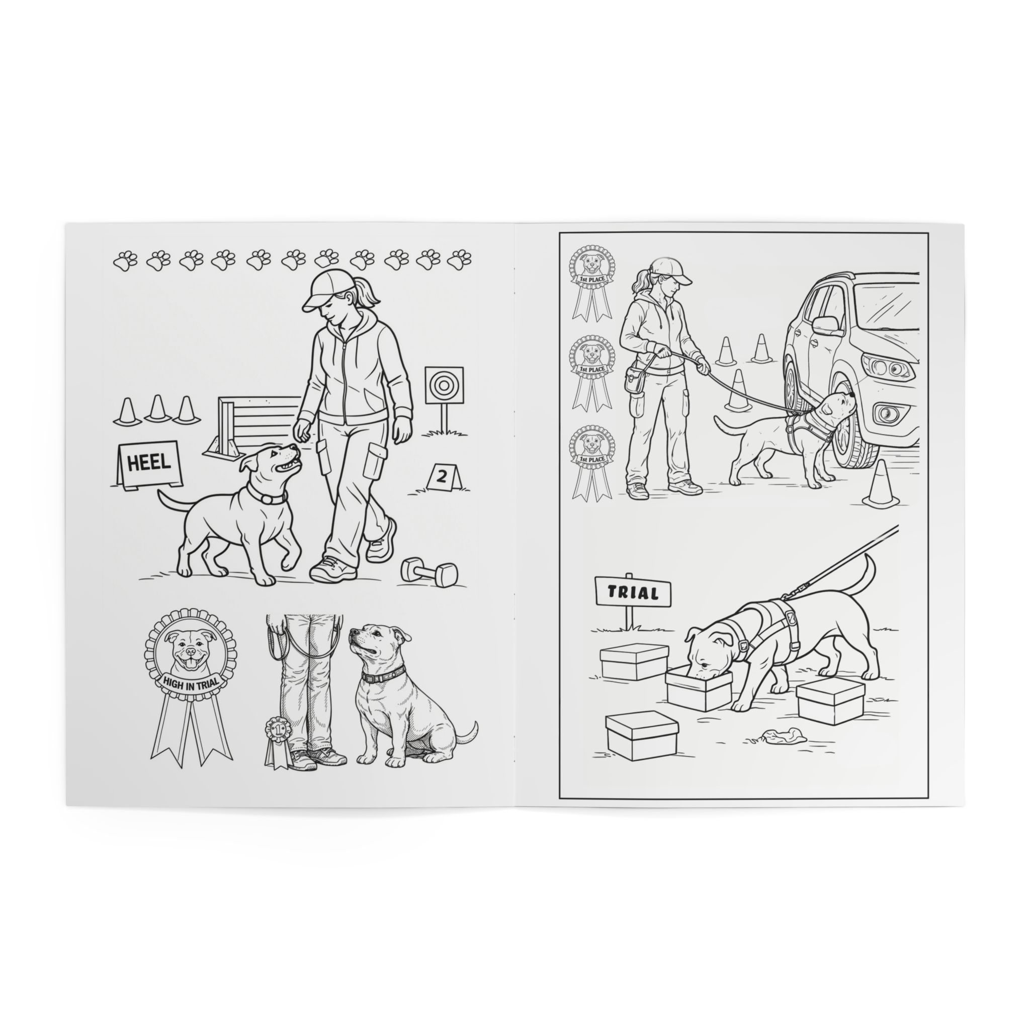 Staffordshire Bull Terrier Coloring Book - Image 11