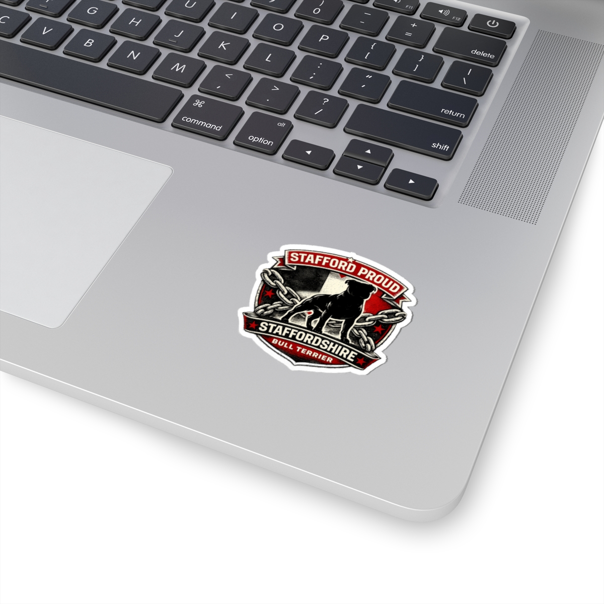 Stafford Proud Black Country Flag Sticker — Kiss-Cut Vinyl for Water Bottles, Cars & Crates - Image 11