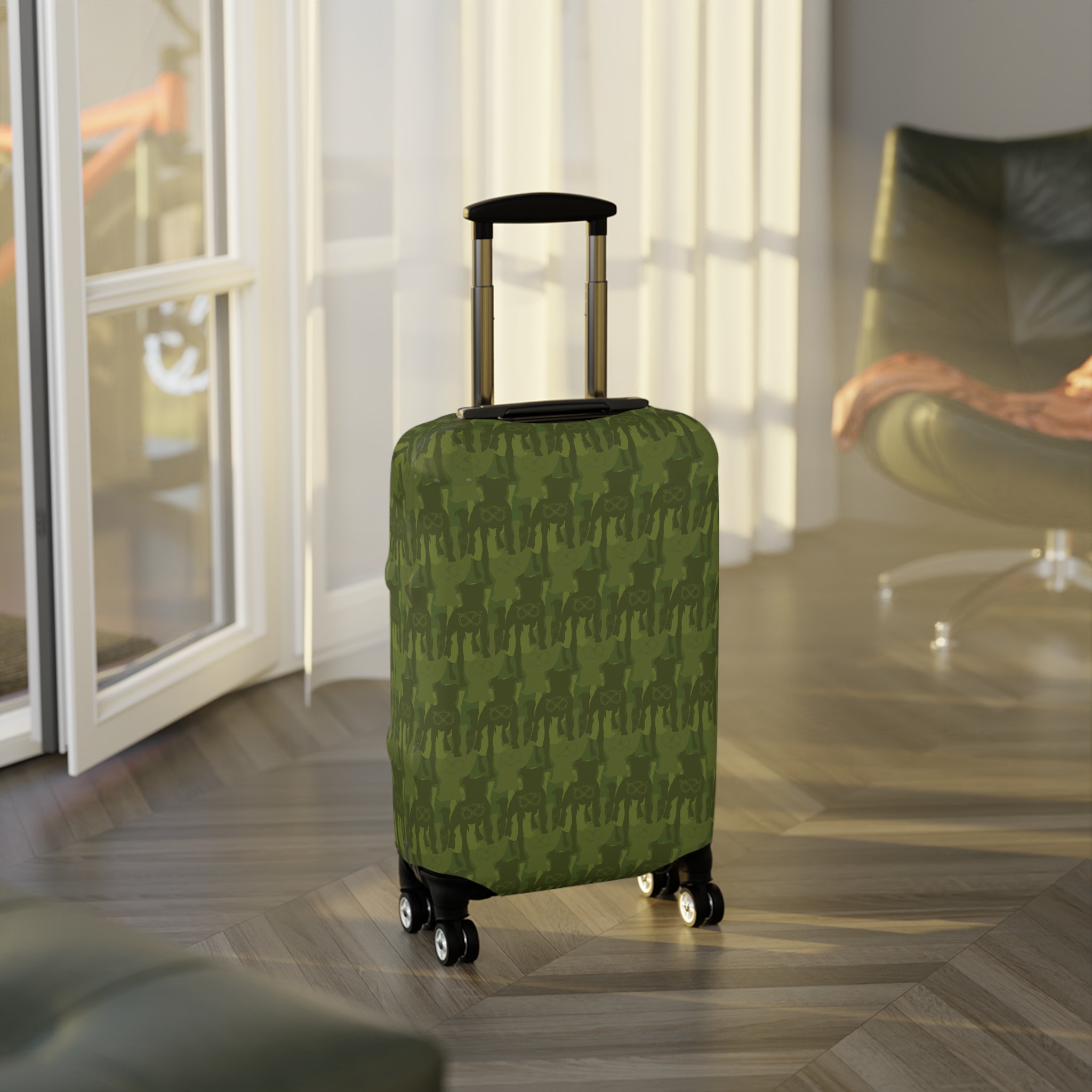 Camouflage Stafford pattern Luggage Cover - Image 5