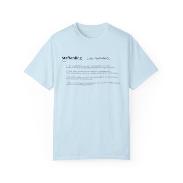 Staffording definition Unisex Garment-Dyed T-shirt - Image 13