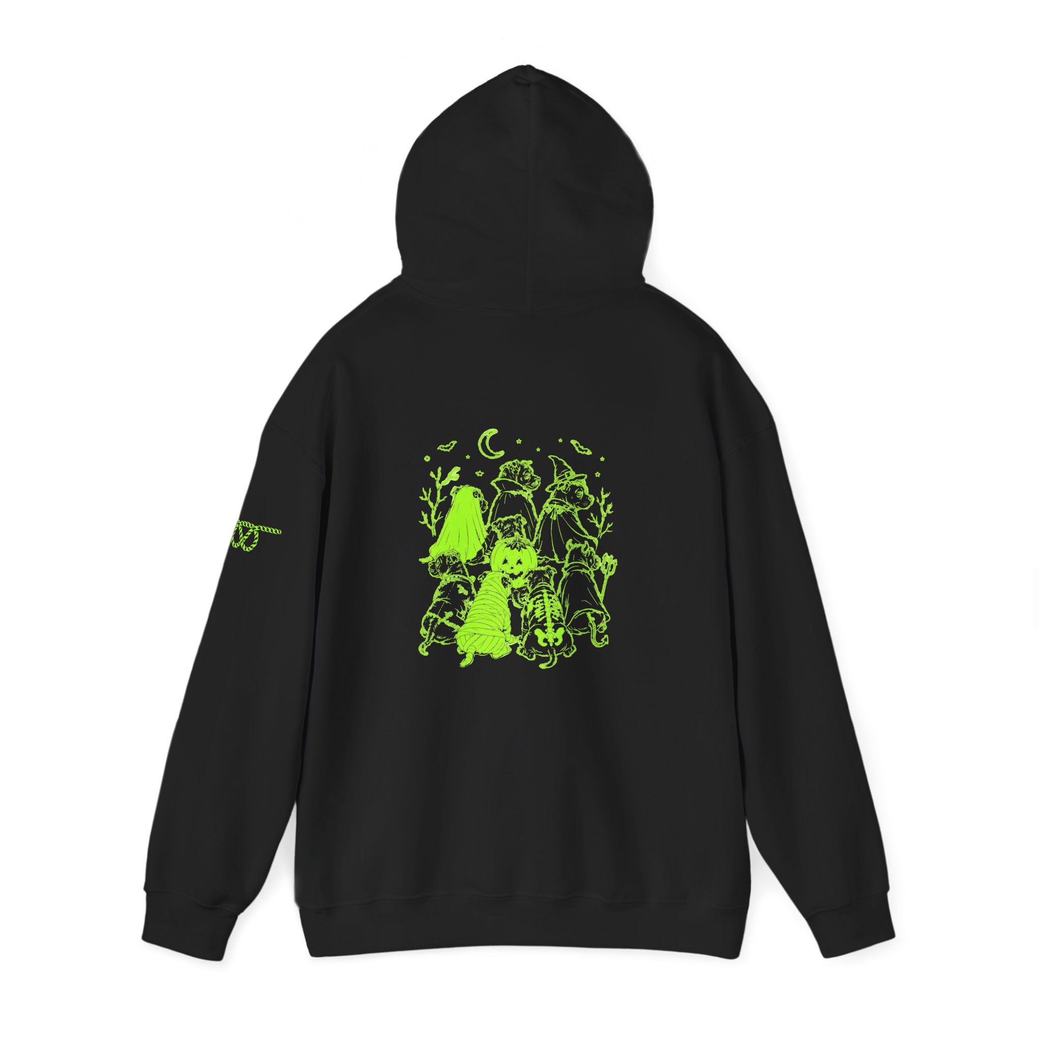 "A Little Wicked" Unisex Heavy Blend™ Hooded Sweatshirt - Image 4
