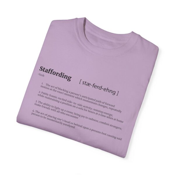 Staffording definition Unisex Garment-Dyed T-shirt - Image 19