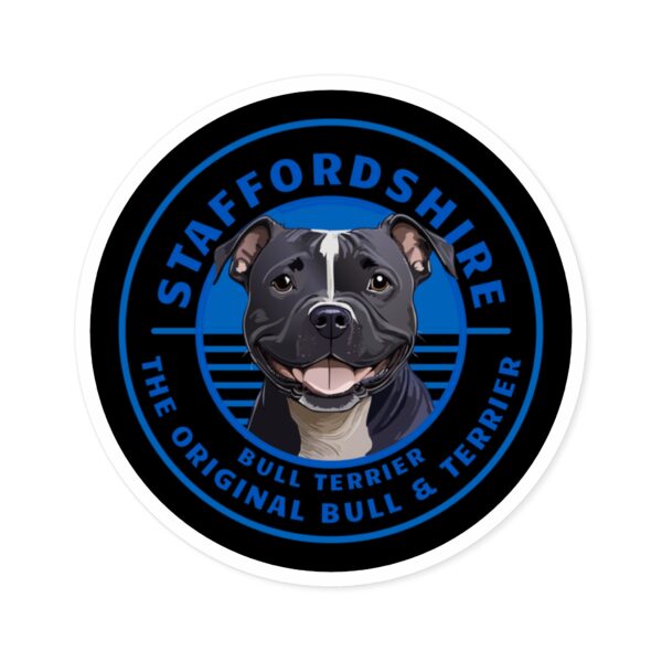 The Original Bull and Terrier bb Round Stickers, IndoorOutdoor - Image 4