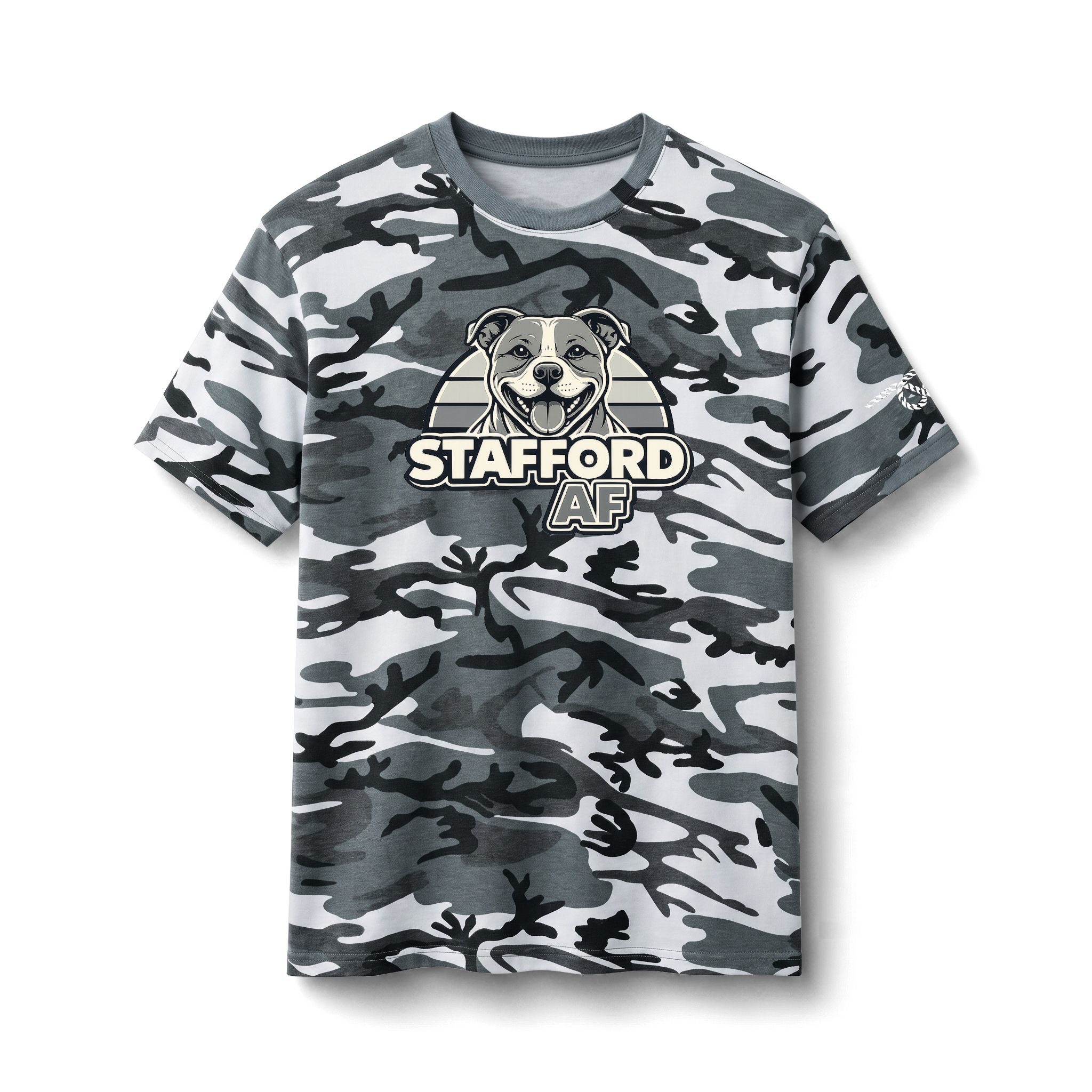 Camo Stafford AF Graphic T-Shirt - Image 5
