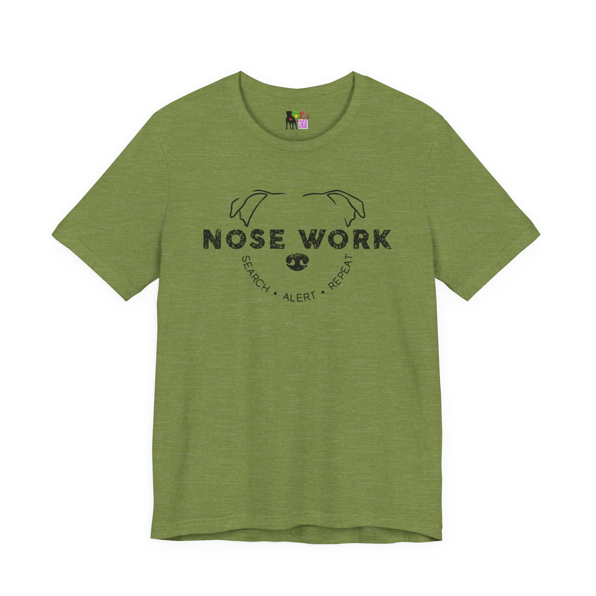 Stafford Nose Work Unisex Jersey Short Sleeve Tee - Image 5