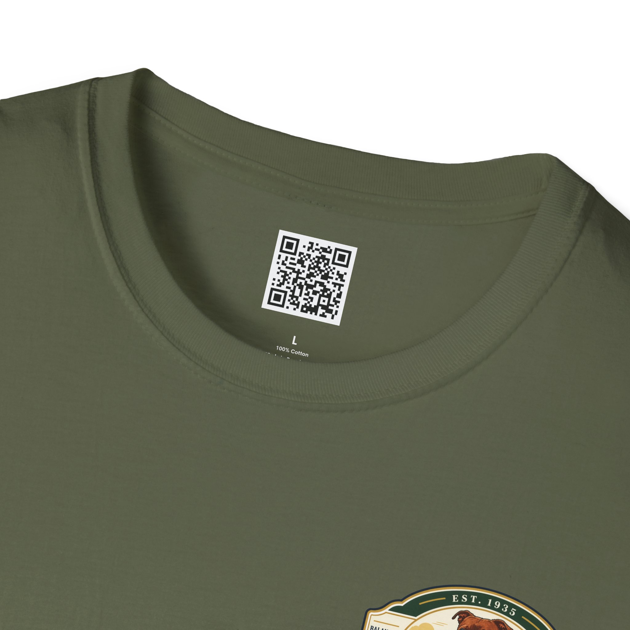 Vintage Beer Label - Stafford Softstyle T-Shirt - Image 4