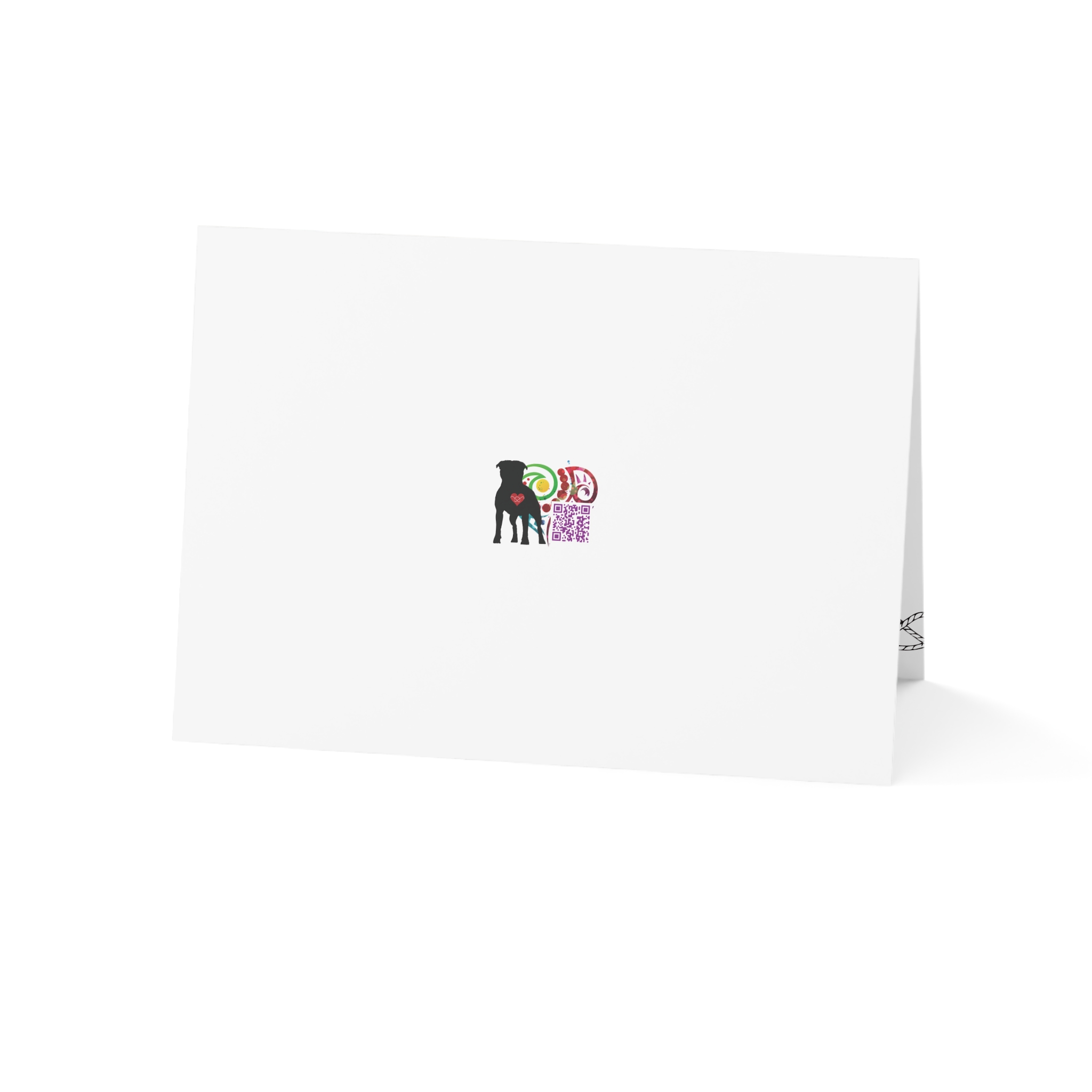 Stafford Puppy Watercolor Greeting Cards — Blank Inside (Pack of 1/10/30/50) - Image 14