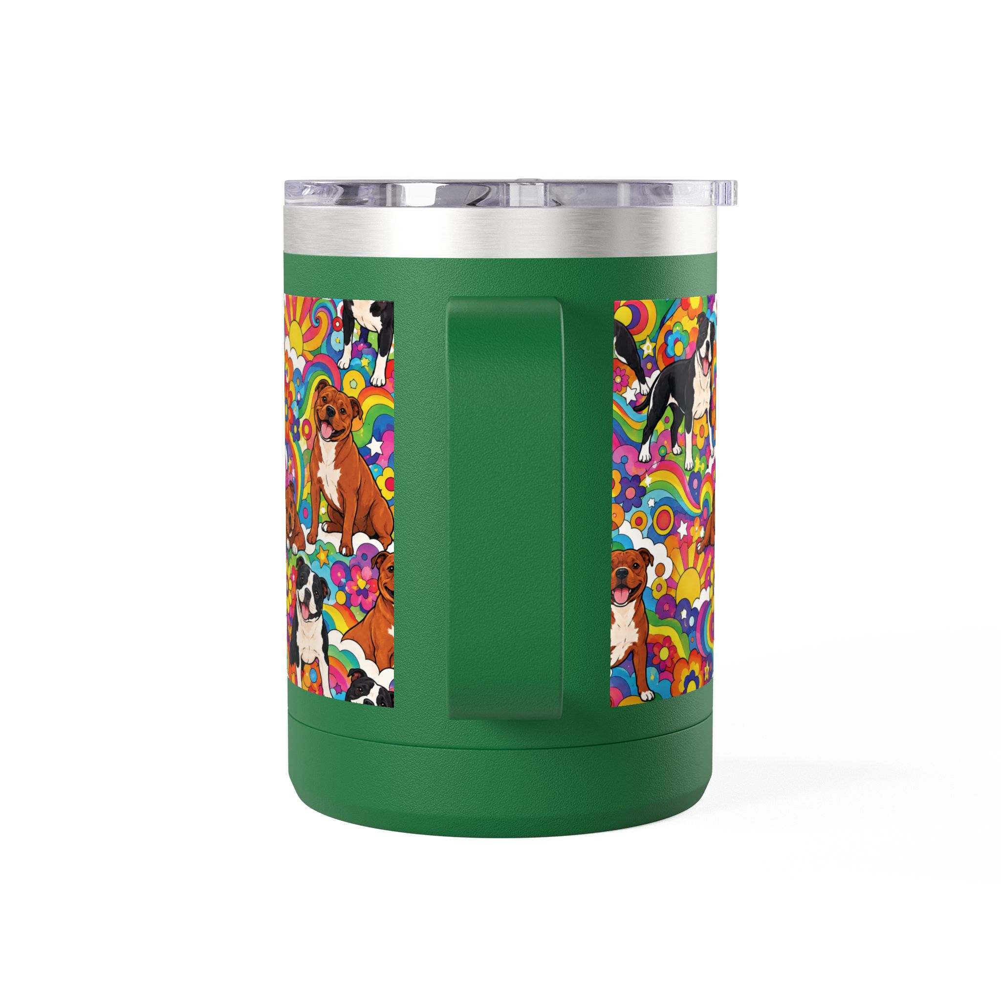 Peter Max Inspired Stafford Coffee Mug Tumbler, 15oz - Image 15