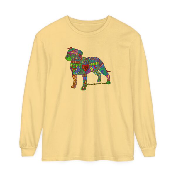 Colorful Stafford Garment-dyed Long Sleeve T-Shirt - Image 29