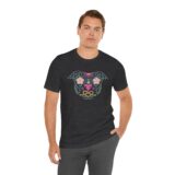 Sugar Skull Stafford Unisex Jersey Short Sleeve Tee - Image 130