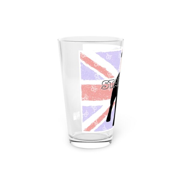 Union Jack Stafford AF Pint Glass, 16oz - Image 2