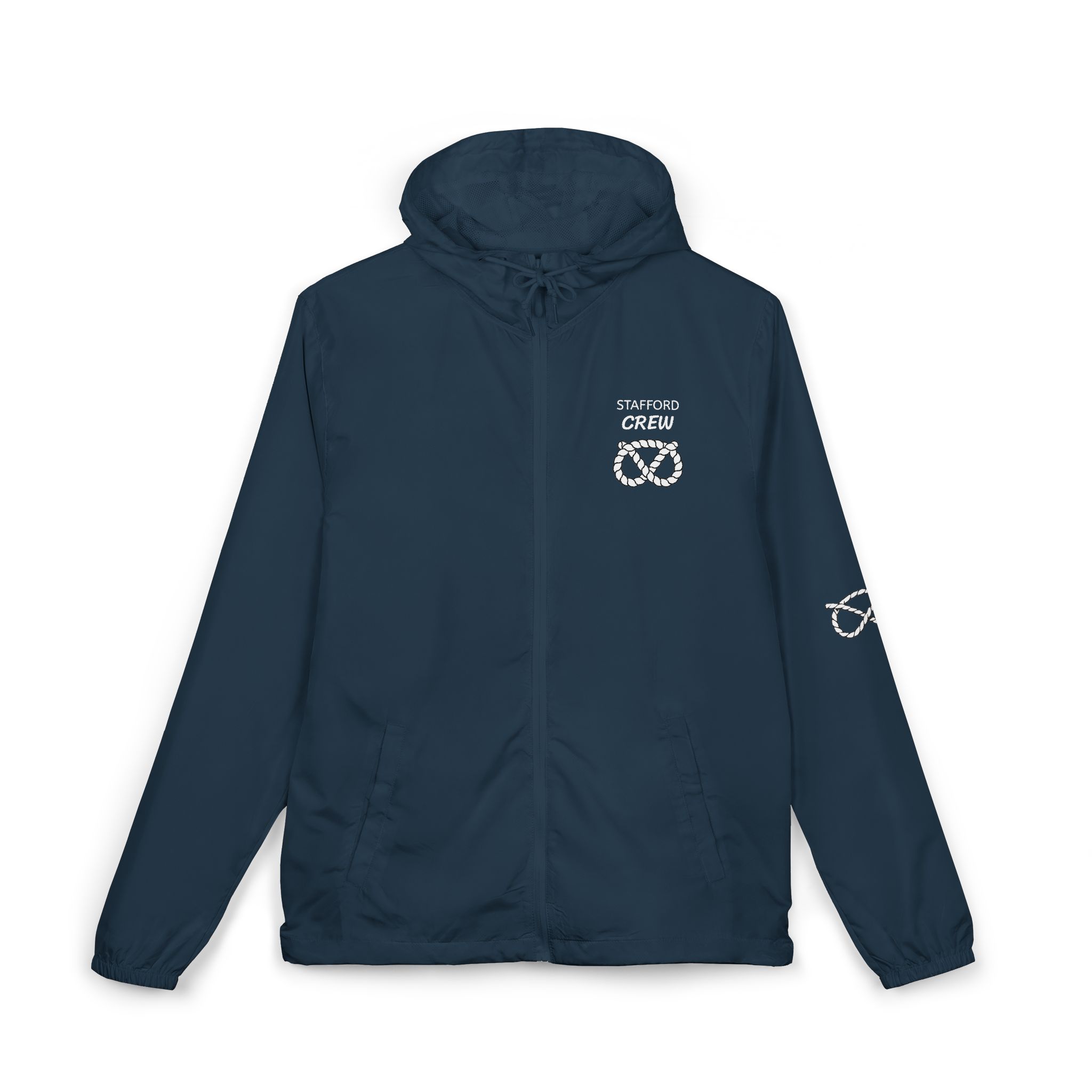 Stafford Crew Unisex Full-Zip Windbreaker Jacket - Image 7