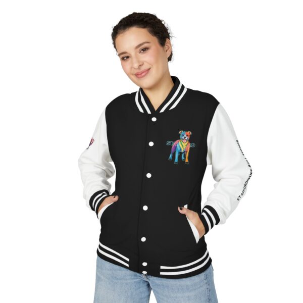 Unisex Heavyweight Letterman Jacket - Image 7