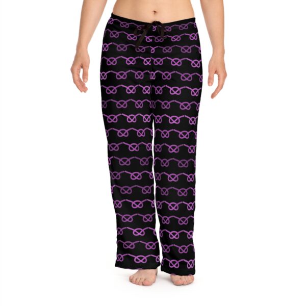 Stafford Knot Women's Pajama Pants (AOP) - Image 3