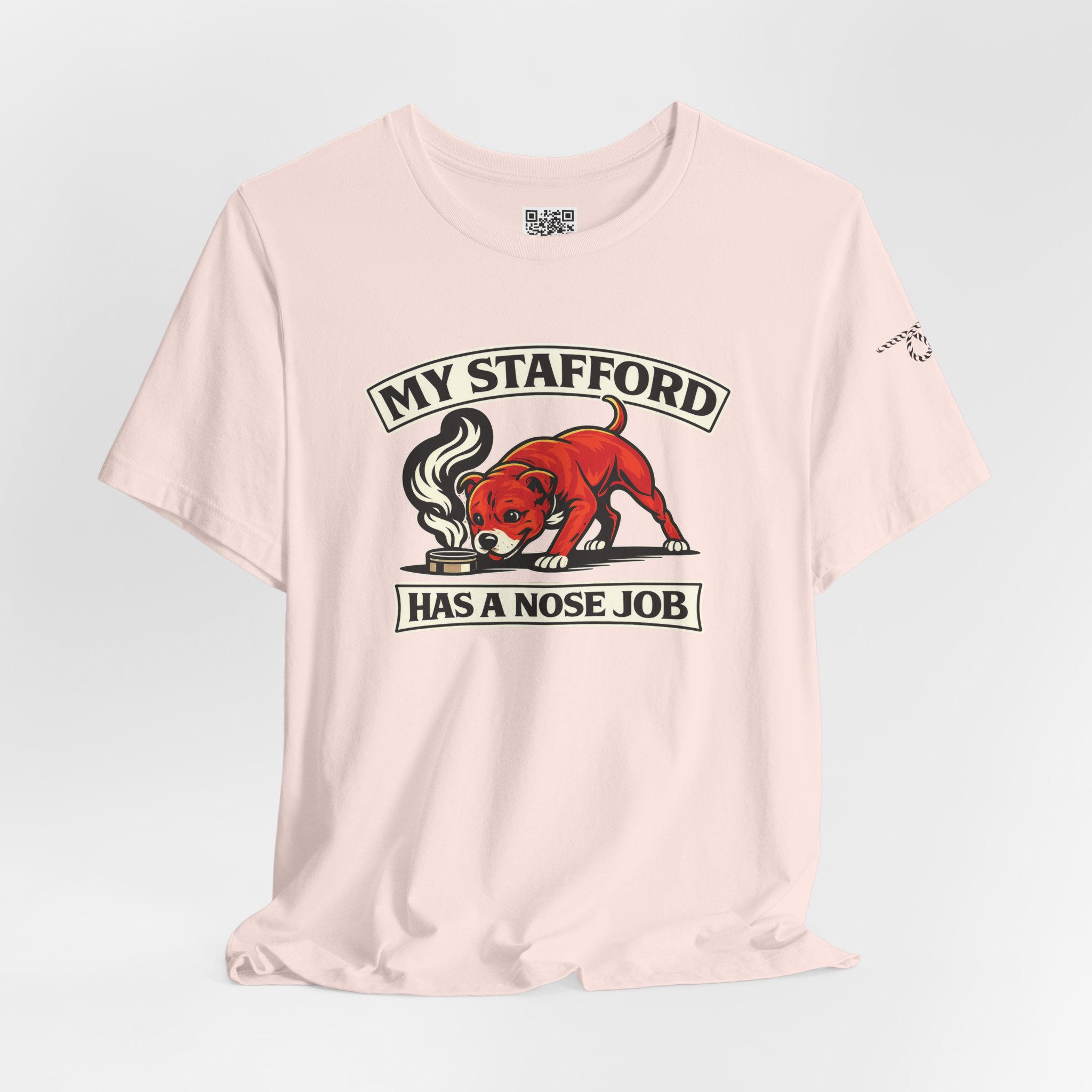 My Stafford Has A Nose Job T‑Shirt by TSK - Image 8