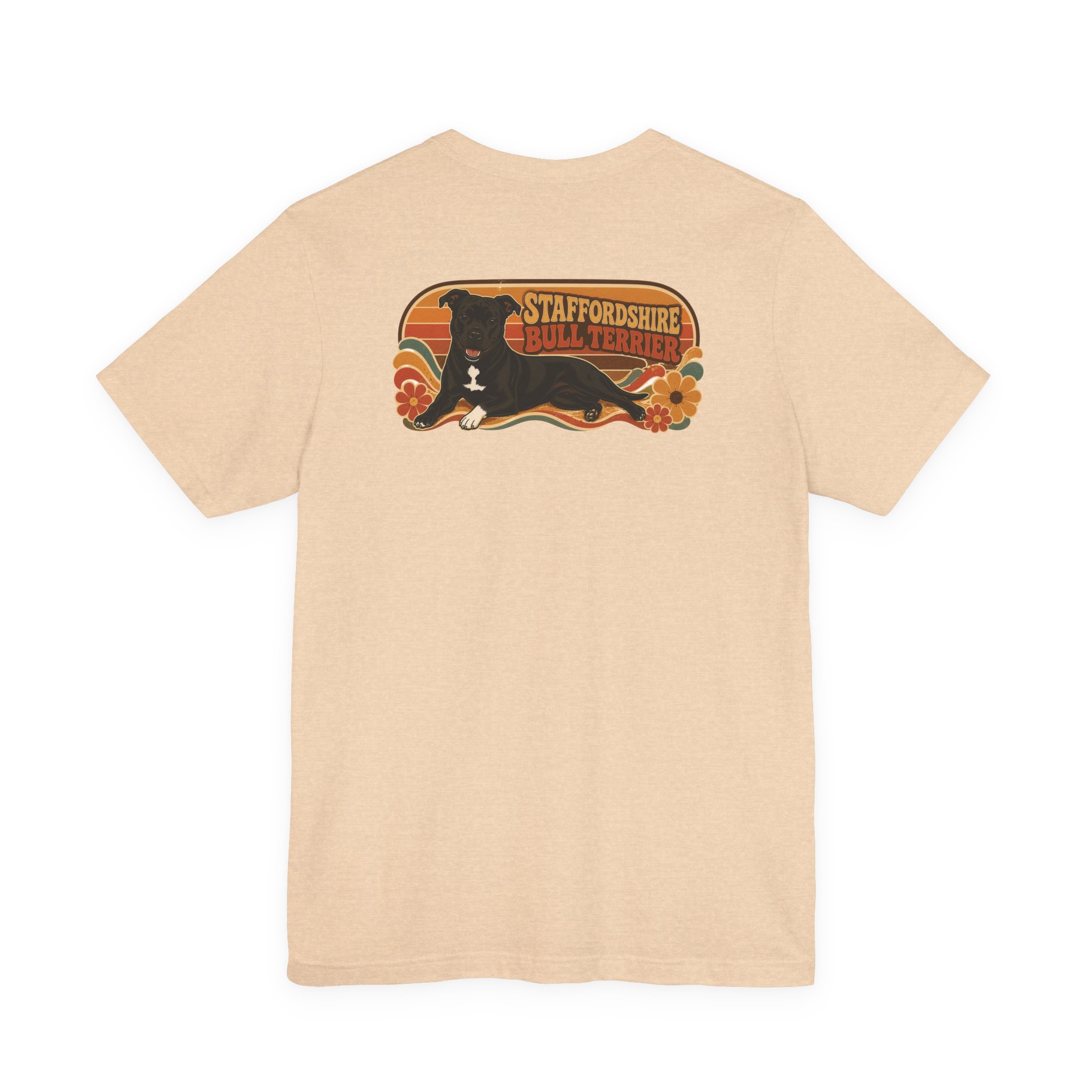 Stafford Puppy 70's style T‑Shirt by TSK - Image 2
