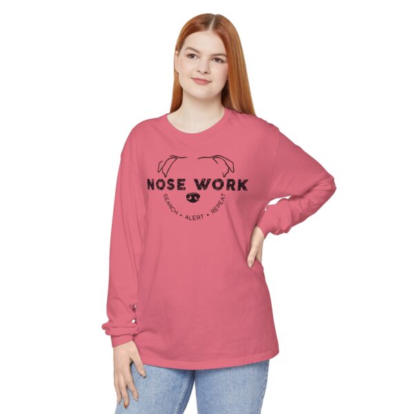 Stafford Nose Work Garment-dyed Long Sleeve T-Shirt - Image 21