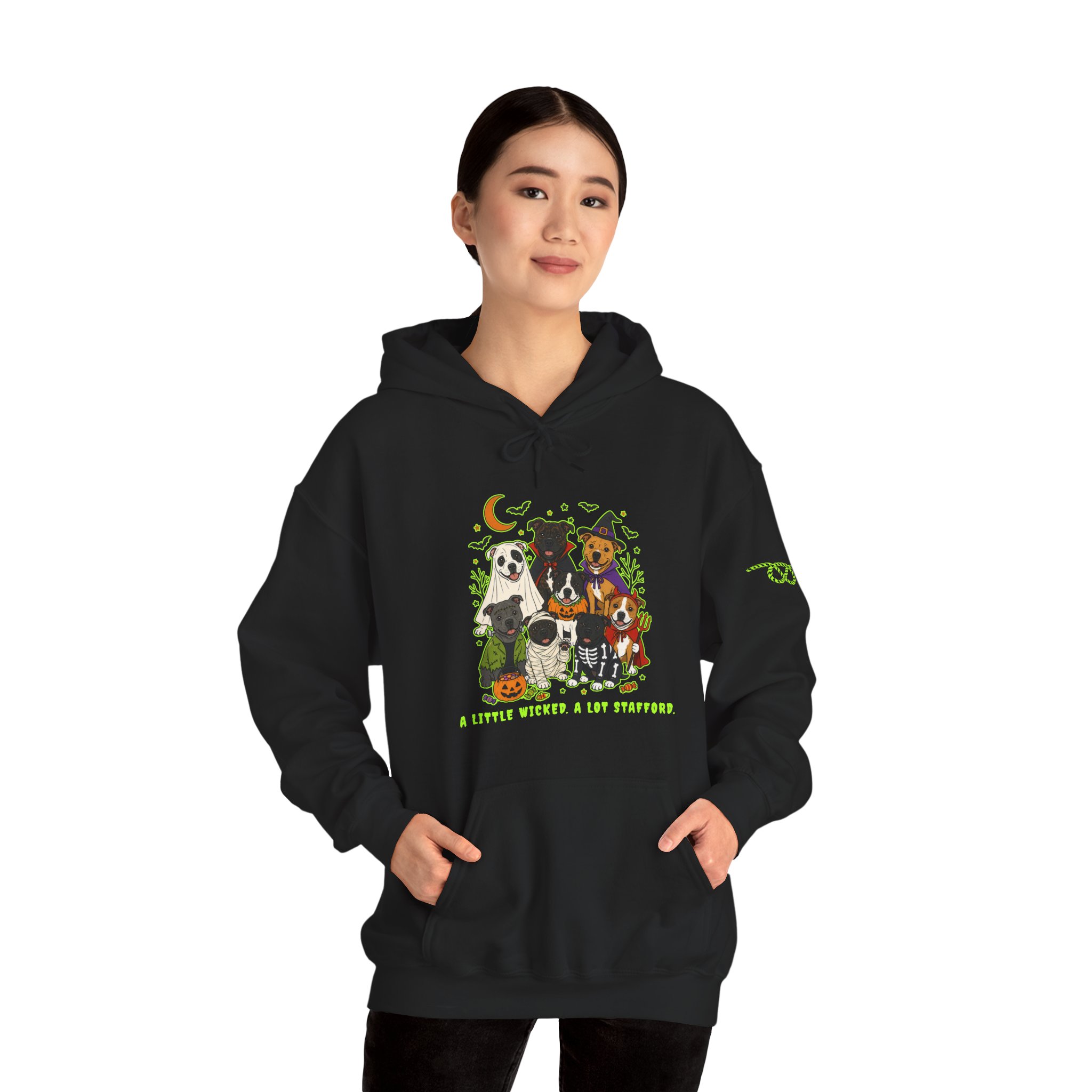 "A Little Wicked" Unisex Heavy Blend™ Hooded Sweatshirt