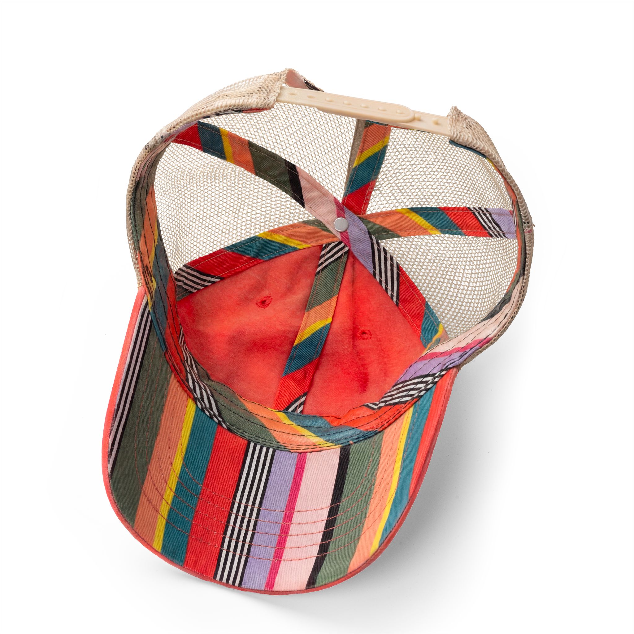 STAFFORD Women's Washed Mesh-Back Cap with pattern under bill - Image 14