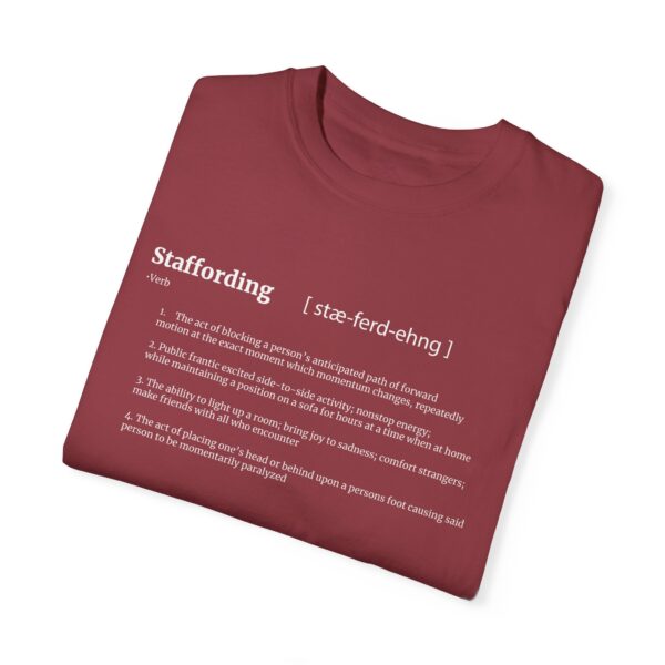 Staffording definition Unisex Garment-Dyed T-shirt - Image 43