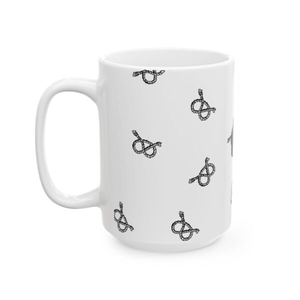 Grrrrr Ceramic Mug, (15oz) - Image 4