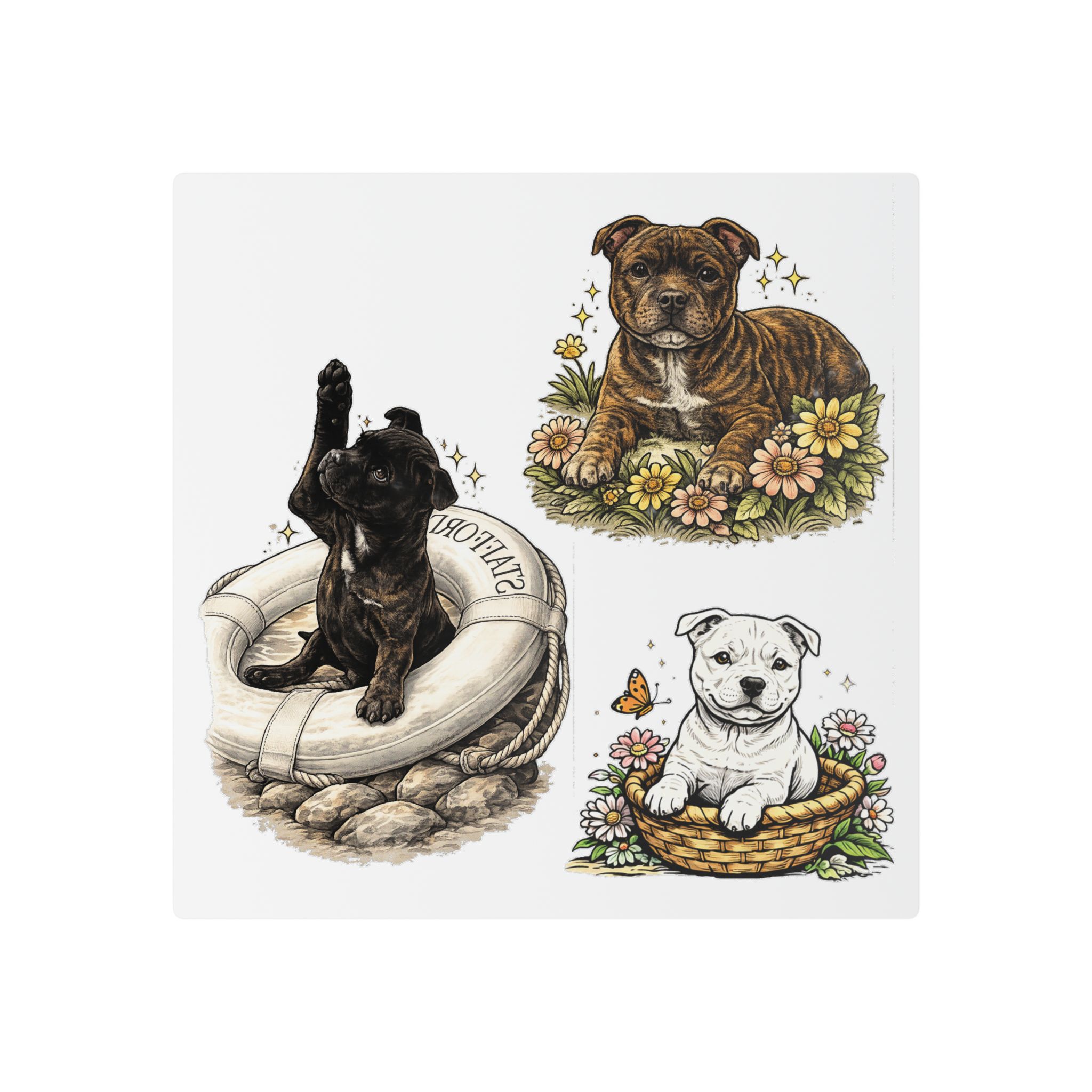 Stafford multi designTemporary Tattoos - Image 5