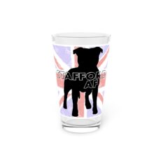Union Jack Stafford AF Pint Glass, 16oz