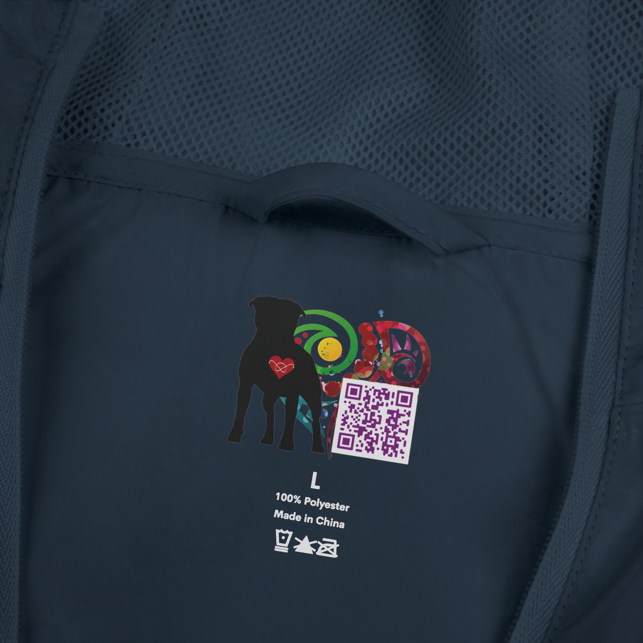 Stafford Crew Unisex Full-Zip Windbreaker Jacket - Image 9