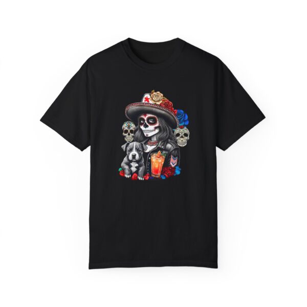 Stafford de Mayo Sugar Skull Unisex Garment-Dyed T-shirt
