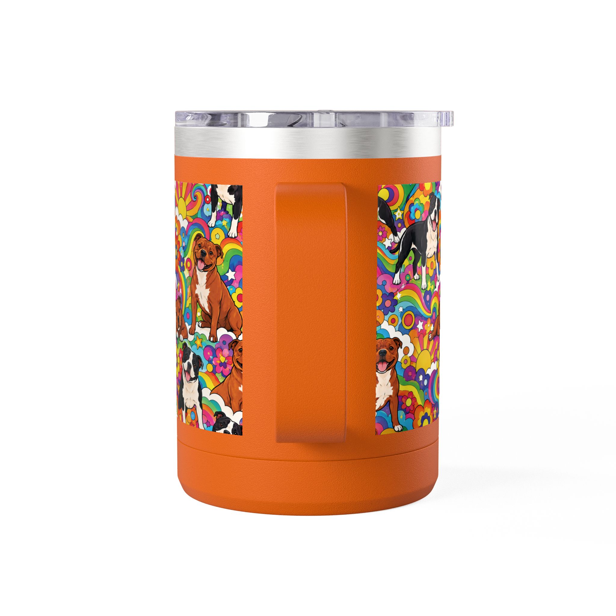 Peter Max Inspired Stafford Coffee Mug Tumbler, 15oz - Image 11
