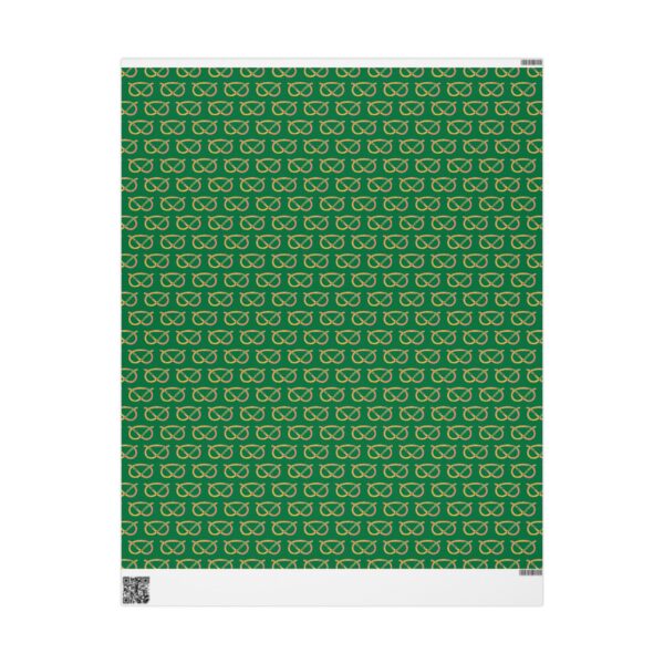Stafford Knot Wrapping Papers Green - Image 2