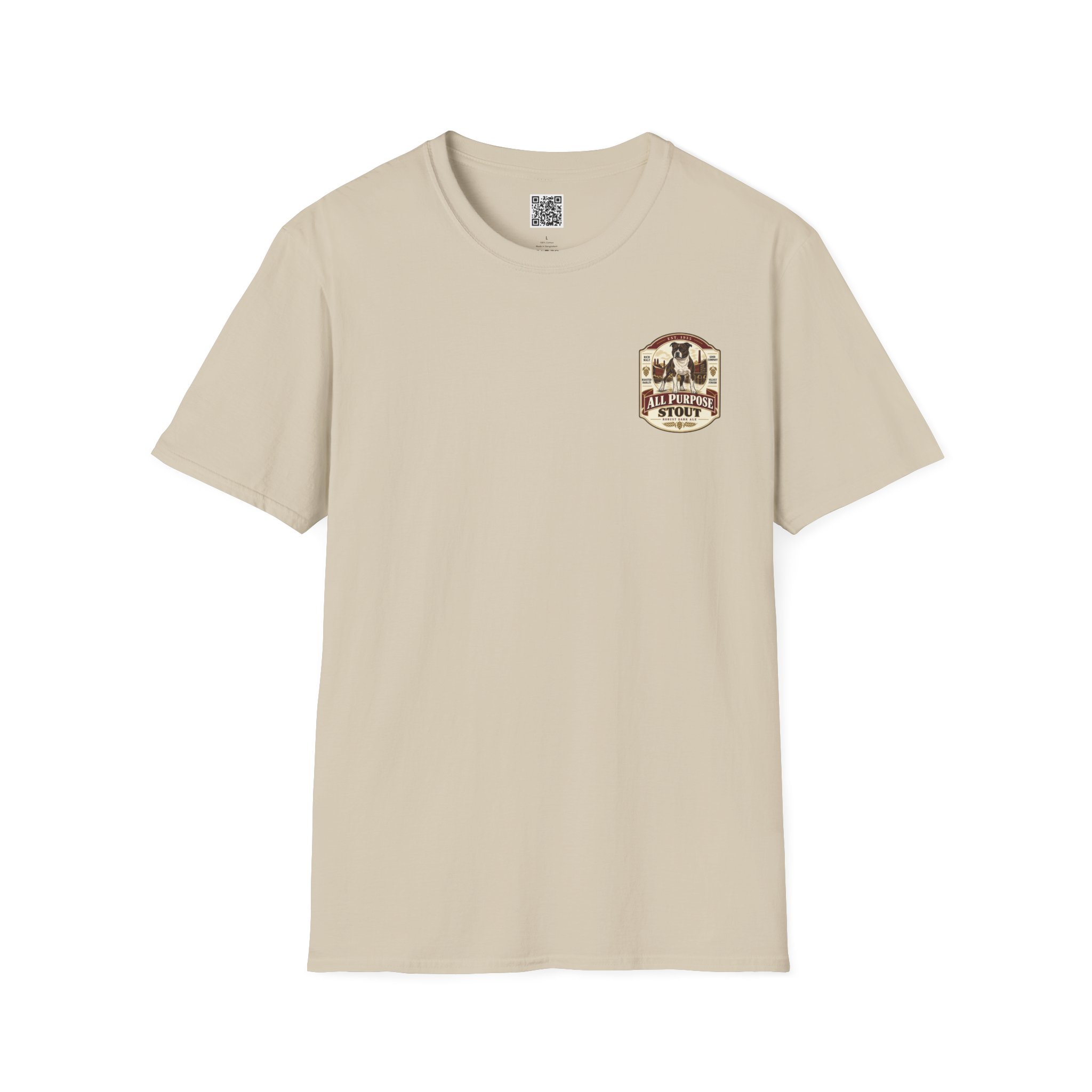 Vintage Beer Label - Stafford Softstyle T-Shirt - Image 11